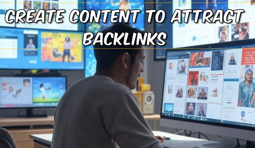 Create content to attract Backlinks